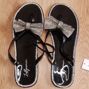 Rhinestone sandals